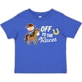 thumbnail image 3 of Inktastic Off To The Races with Cowboy on Horse Boys Toddler T-Shirt, 3 of 5