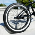 thumbnail image 5 of Elite BMX Bicycle 20” Freestyle Bike - Stealth Black White Ideal for Ages 7 to 18 Years, 5 of 8