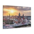 thumbnail image 5 of Amsterdam Daytime Skyline Canvas Artwork Breathtaking Stunning Cityscape for Home Decor Ready to Hang, 5 of 18