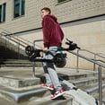 thumbnail image 4 of GOTRAX APEX Electric Scooter, Large Battery 36V/6.0AH Up to 15 Miles Long-Range, Powerful 250W Motor & 15.5 MPH, UL Certified Adult E-Scooter for Commuter (Black), 4 of 9