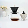 thumbnail image 2 of Coffee Filter Press Cone Portable Accessories Coffee Dripper Filter Holder Shape Retainer, 2 of 8