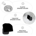 thumbnail image 2 of Desktop Speaker Holder for Echo Show 10 White ABS Material with Wire Management, 2 of 8