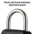 thumbnail image 5 of MORESEC under $5 Electronic Combination LockDigital Keyless Padlock with Remote Control, Alloy Smart Lock for Locker Cabinet Gate, Electronic Password Lock for School Gym Storage, 5 of 8