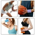 thumbnail image 4 of ZYQWEM Unisex Sport Wrist Band for Women Man Kid Absorbent Sweatband Wrist Sweatbands for Tennis Soccer Basketball Running Gym, 4 of 6