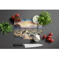 thumbnail image 3 of Carolines Treasures DAC7683LCB 15 x 12 in. Desert Sunset Coyote Glass Cutting Board, 3 of 5