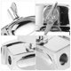 thumbnail image 5 of MERRYHAPY Accesorio De Hardware Para Batería Con Soporte De Pata Tom Floor Tom Plateado, 5 of 5