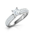 thumbnail image 6 of 2.48 Ct Solitaire Round Diamond Wedding Rings for her Solid 950 Platinum, 6 of 9