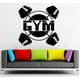 thumbnail image 4 of Etiqueta de pared con tema de gimnasio, adhesivo removible para pared para dormitorio, Li, 1 ud., 4 of 5