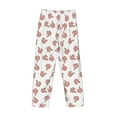thumbnail image 4 of Kdxio Red Fox Print Men's Sleep Pajama Pant Lounge Pants with Pockets, 4 of 8