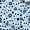 A Blue White Black, variant on Manfei Cartoon Halloween Skull Bed Sheets,Gothic Halloween Skeleton Full Size Sheets,4 Pieces,1 Flat Sheet,1 Fitted Sheet and 2 Pillowcases