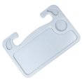 thumbnail image 2 of Kenally Volante de para coche, carrito de trabajo para comer, bebida, comida, café, soporte para artículos, bandeja para coche, ordenador Automoción decorativa y accesorios Gris Kenally VI001106-02B, 2 of 6