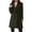 Army Green, variant on Drovellove Plus Size Women's Wool Blend Double Breasted Peacoat with Notch Lapel and Pockets | Long Sleeve Winter Jacket for Casual Outings, Commuting, or Campus Days