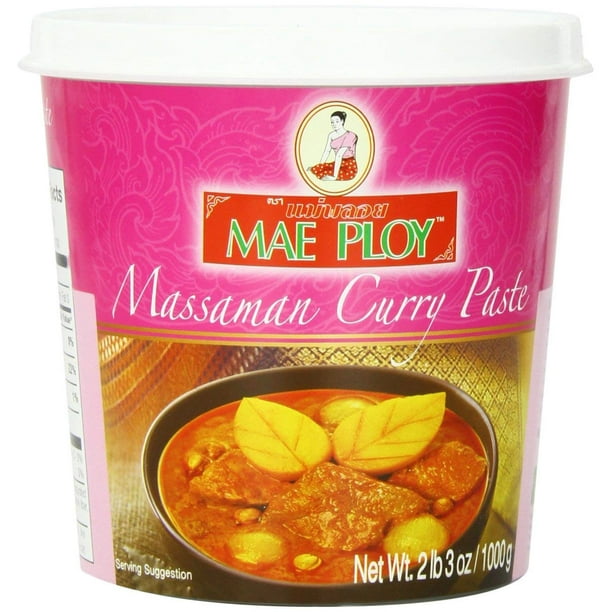 Mae Ploy Thai Massaman Curry Paste, 2.2 LB - Walmart.com - Walmart.com
