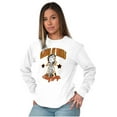 thumbnail image 4 of Betty Boop Biker Glamour On Wheels Women's Long Sleeve T Shirt Brisco Brands S, 4 of 5
