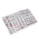 thumbnail image 4 of 2024 6 Sheet Set Mexican Flag Nail Art Stickers Salon Self Adhesive Nail Decals Decoration, 4 of 5