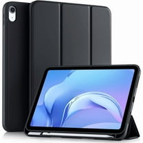 Case for iPad (A16) 11th Generation 11 Inch 2025, iPad 10th Generation Case 10.9 Inch 2022 with Pencil Holder,Auto Wake/Sleep, Black