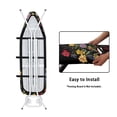 thumbnail image 4 of HELLHERO Ironing Board Cover Hook & Loop Fasteners Floral Pattern Elastic Edge Polyester Fiber Fabric for Home Accessories, 4 of 5