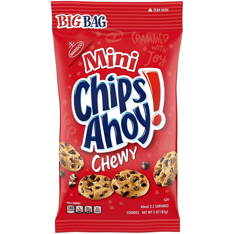 Chips Ahoy! Mini Chewy Chocolate Chip Cookies, Gears 5 Edition, 12