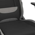 thumbnail image 6 of vidaXL Massage Gaming Chair with Footrest, Reclining, Height Adjustable, Swivel, Black & Light Grey, 6 of 6
