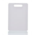thumbnail image 1 of Plastic Cutting Board, Food Safe, BPA Free, Thick, Easy Grip, 1 of 4