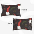 thumbnail image 4 of Daiia Cute Christmas Gnomes Bedding Waterproof Pillow Protector Zippered Queen – Bed Bug Proof Pillow Encasement-20"x30", 4 of 9