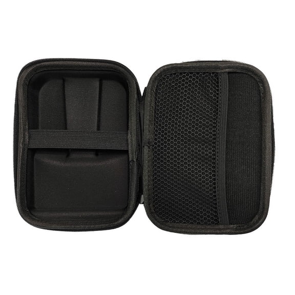 Hard Carrying Case For ANBERNIC RG406V, EVA Handheld Game Console Travel Case with Mesh Bag, Storage Holder Organizer, Black