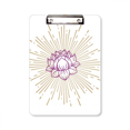 thumbnail image 1 of Lotus Open Pure Mind Clipboard Folder Writing Pad Backing Plate A4, 1 of 4