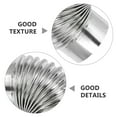 thumbnail image 3 of IFANLANDOR Stainless Steel Flue Pipe Elbow Exhaust Chimney Silver 1Set for Exhaust Systems, 3 of 6