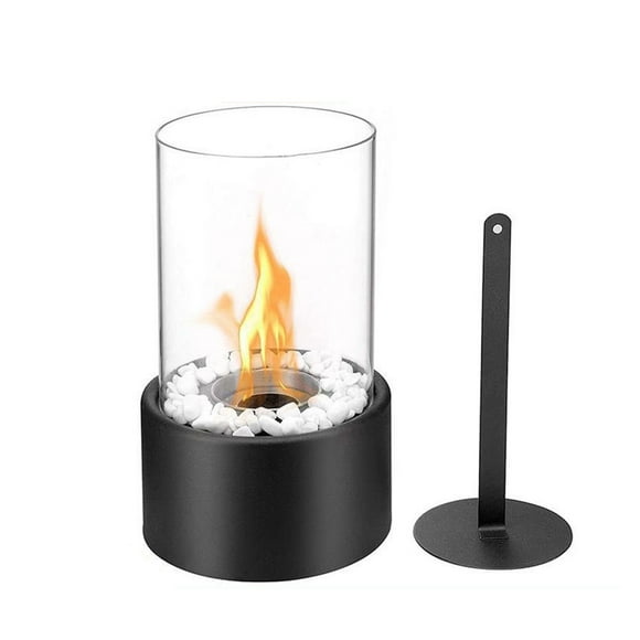 Outdoor Fire Pit Tabletop Portable Fire Bowl Pot Ethanol Fireplace Ventless Fireplace