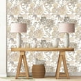 thumbnail image 2 of MuralsPrint Summer Golden Peonies Peel and Stick Wallpaper - 24'' inch x 10'ft, 2 of 4