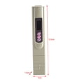 thumbnail image 2 of Oubit TDS Tester,Electrolyzer Quick Water Quality Water Tester Digital TDS Tester Rugged and Tough, 2 of 9