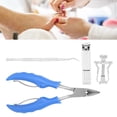 thumbnail image 4 of Toenail Clippers,  Stainless Steel Nail Pickers  For Toenail Blue, 4 of 8