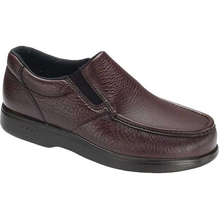 

Men s SAS Side Gore Moc Toe Slip On Cordovan Leather 11.5 WW