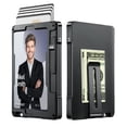 thumbnail image 1 of Billetera Umoven Minimalist para hombre con bloqueo RFID de aluminio, 1 of 6
