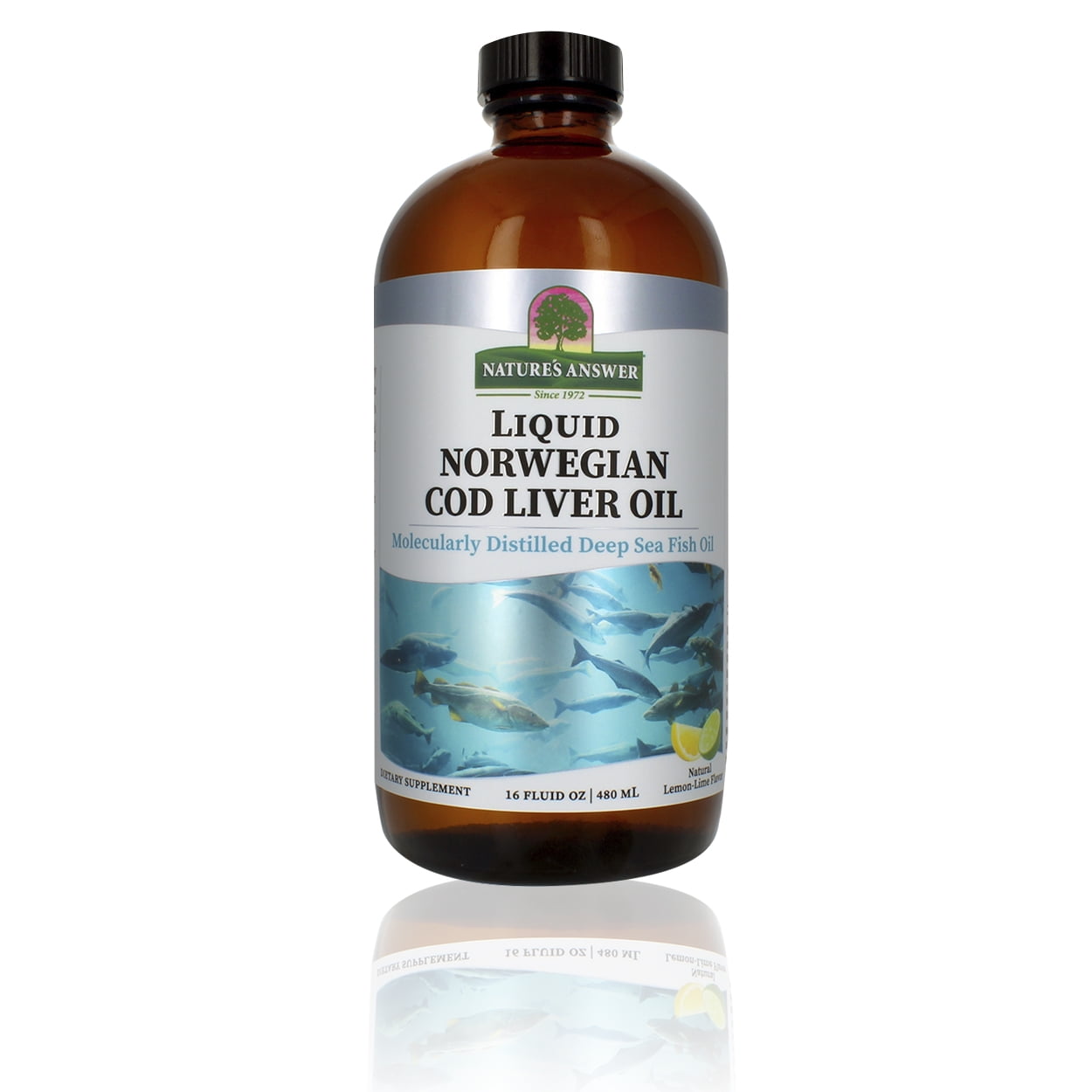 Cod Liver Oil Liquid 16oz