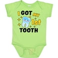 thumbnail image 3 of Inktastic I Got My 1st Tooth with Cute Tooth Baby Boys or Girls Baby Bodysuit, 3 of 5