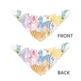 thumbnail image 6 of Goofa Zebra Colourful Pattern Pet Scarf Bandana - Adjustable and Comfortable,Dog Scarf Bib Kerchief Breedfor Dogs and Cats-Medium, 6 of 8
