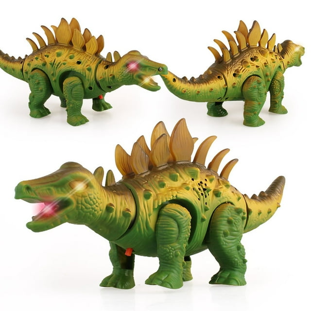 Electronic Dinosaur Toy Interactive - Light up Walking Dinosaur Educational Toy