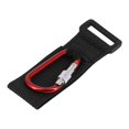 thumbnail image 5 of Heavy Duty Loop Tie Down Straps with Carabiner Bike Handlebar Outdoor Hook Tie Down Extenders for , Motorcycle, Tools, Activity, Key Red, 5 of 9