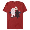 thumbnail image 1 of Men's Lost Gods Decorating wth Yeti  T-Shirt - Red - Small, 1 of 4