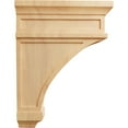 thumbnail image 3 of Ekena Millwork 4 1/2"W x 10"D x 13 3/4"H Arlington Corbel, Red Oak, 3 of 4
