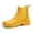Yellow, variant on AUXDIQ Short Rain Boots Women Waterproof Ankle Garden Shoess Rubber Chelsea Boots, Green, 7.5 US