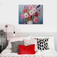 thumbnail image 5 of COMIO  Bathroom Flowers Painting Butterfly Canvas Wall Art Farmhouse Picture Abstract Artwork Framed for Nursery Living Room Bedroom Kitchen Dinning Room Office Home Decor, 5 of 5