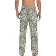 thumbnail image 2 of Top-kevin Multi- Dollars Pajama Pants for Men PJs Bottoms Sleepwear Lounge Pants with Pockets, 2 of 13