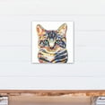 thumbnail image 4 of Creative Products Watercolor Cat 16x16 Canvas Wall Art, 4 of 5