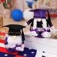 thumbnail image 1 of Fiudx Gnomo de Graduación, Diseño de Gafas Decorativas, Tela Suave, Sombrero y Barba Universitarios, Decoración Festiva para La Mesa, Regalo para La Ceremonia de Graduación, Tamaño 11 X 8 X 15 Cm, 1 of 3