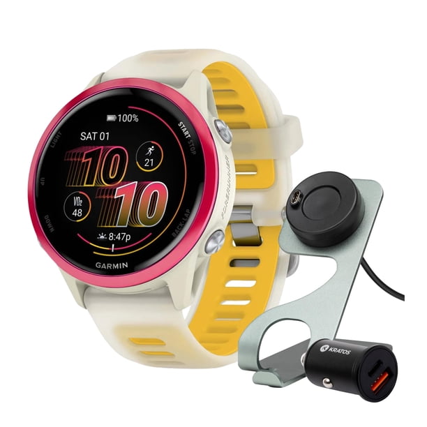 Smartwatch Garmin Forerunner 570 de 42 mm con GPS para running, paquete