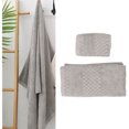 thumbnail image 1 of Toalla de baño 1 toalla de manos, juego absorbente y de secado rápido, toallas de baño de algodón puro para adultos 70x140cm, 1 of 5