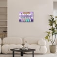 thumbnail image 7 of Purple Lavender Bathroom Wall Art Farmhouse Lavender Flower Pictures Wall Decor Country Rustic Floral Inspirational Canvas Painting Modern Home Framed Artwork For Office Bedroom 12"X 16", 7 of 7