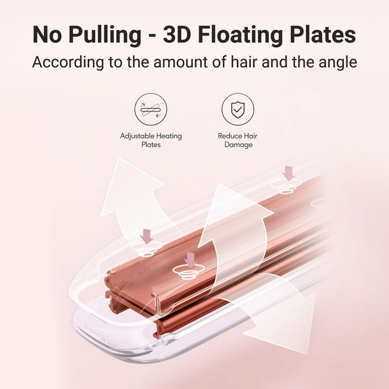 KIPOZI 1 Inch 2-in-1 Hair Straightener & Curler, Nano KIPOZI 1 Inch 2-in-1 Hair Straightener & Curler, Nano